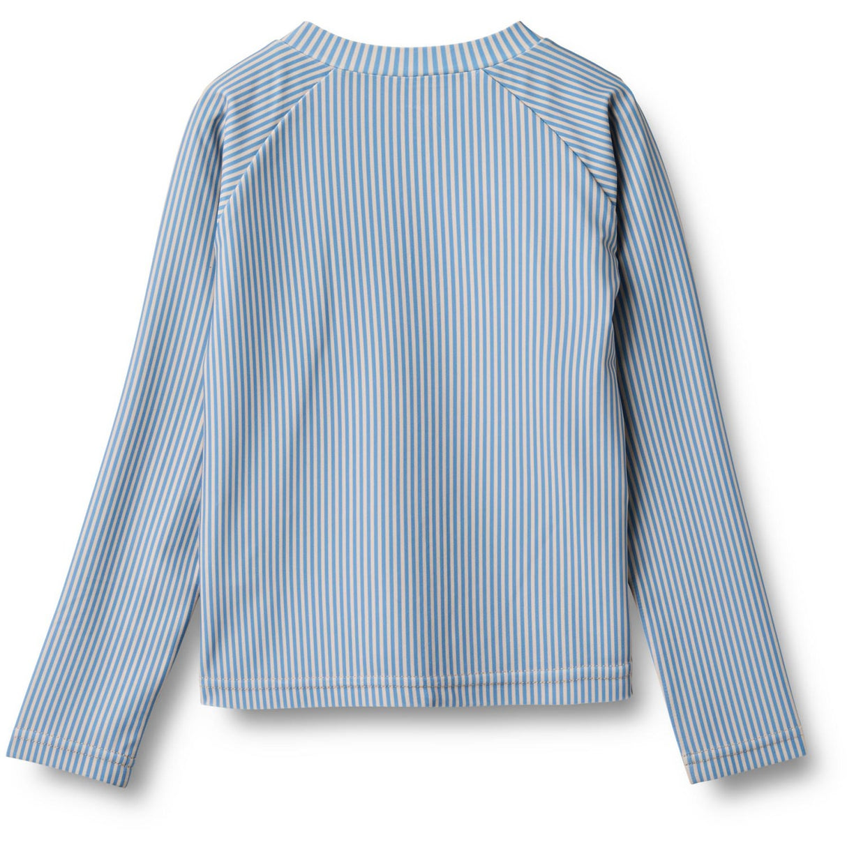 Wheat Blue Swim Stripe Swim T-Skjorte L/S Zip Ada