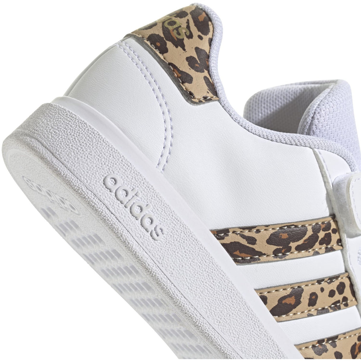 adidas Originals Ftwr White/Magic Beige/Matte Gold Grand Court 2.0 El C Sneakers