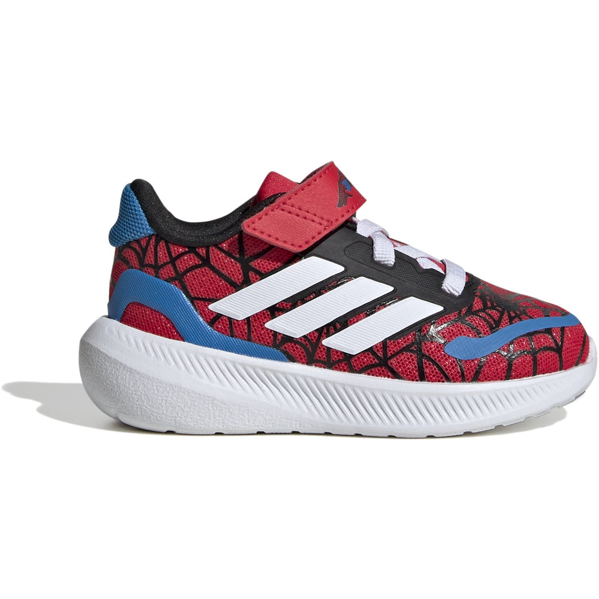 adidas Originals Pure Ruby/Ftwr White/Bright Blue Runfalcon Spider-Man El I Sneakers