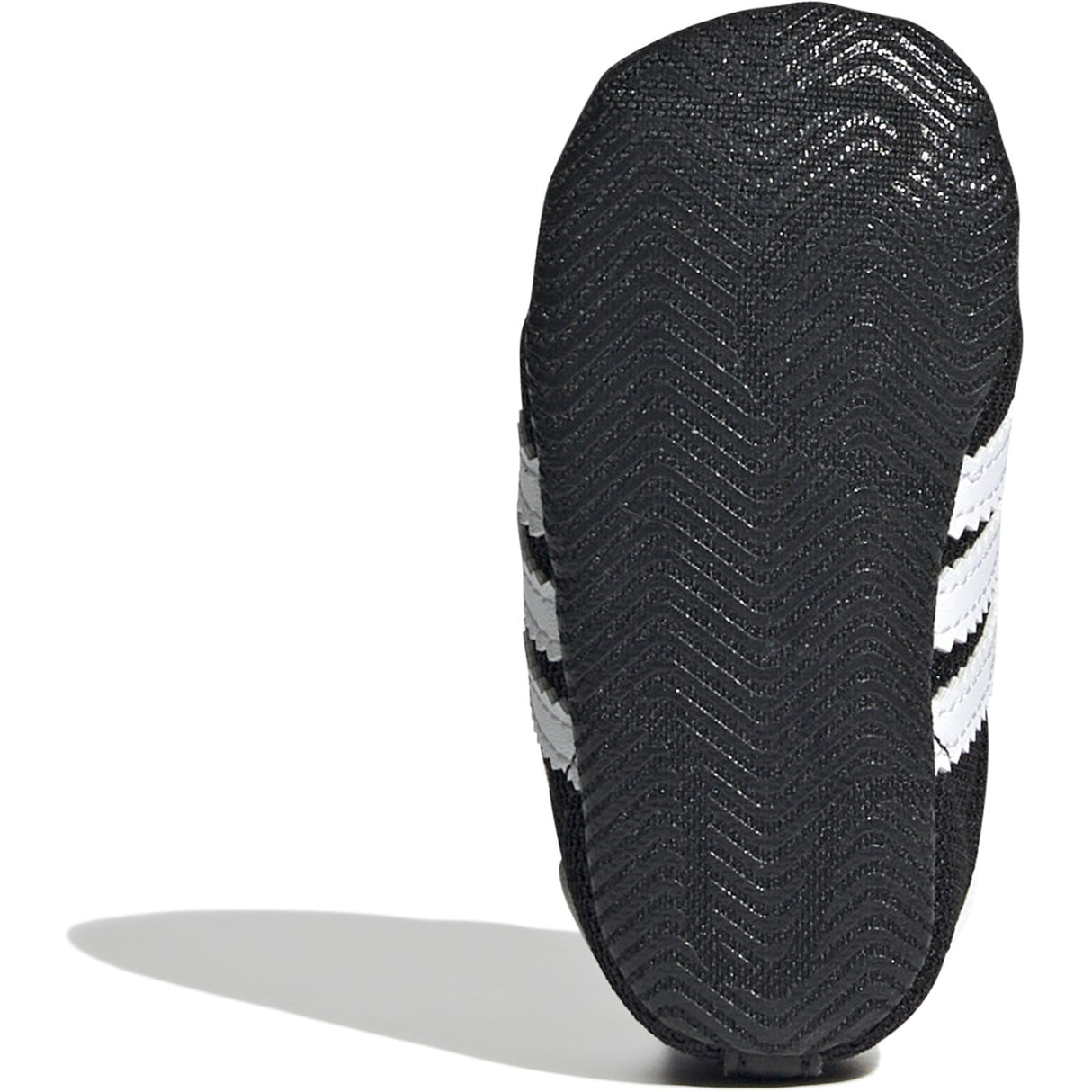 adidas Originals Core Black/Ftwr White/Gold Met. Superstar Crib Sneakers