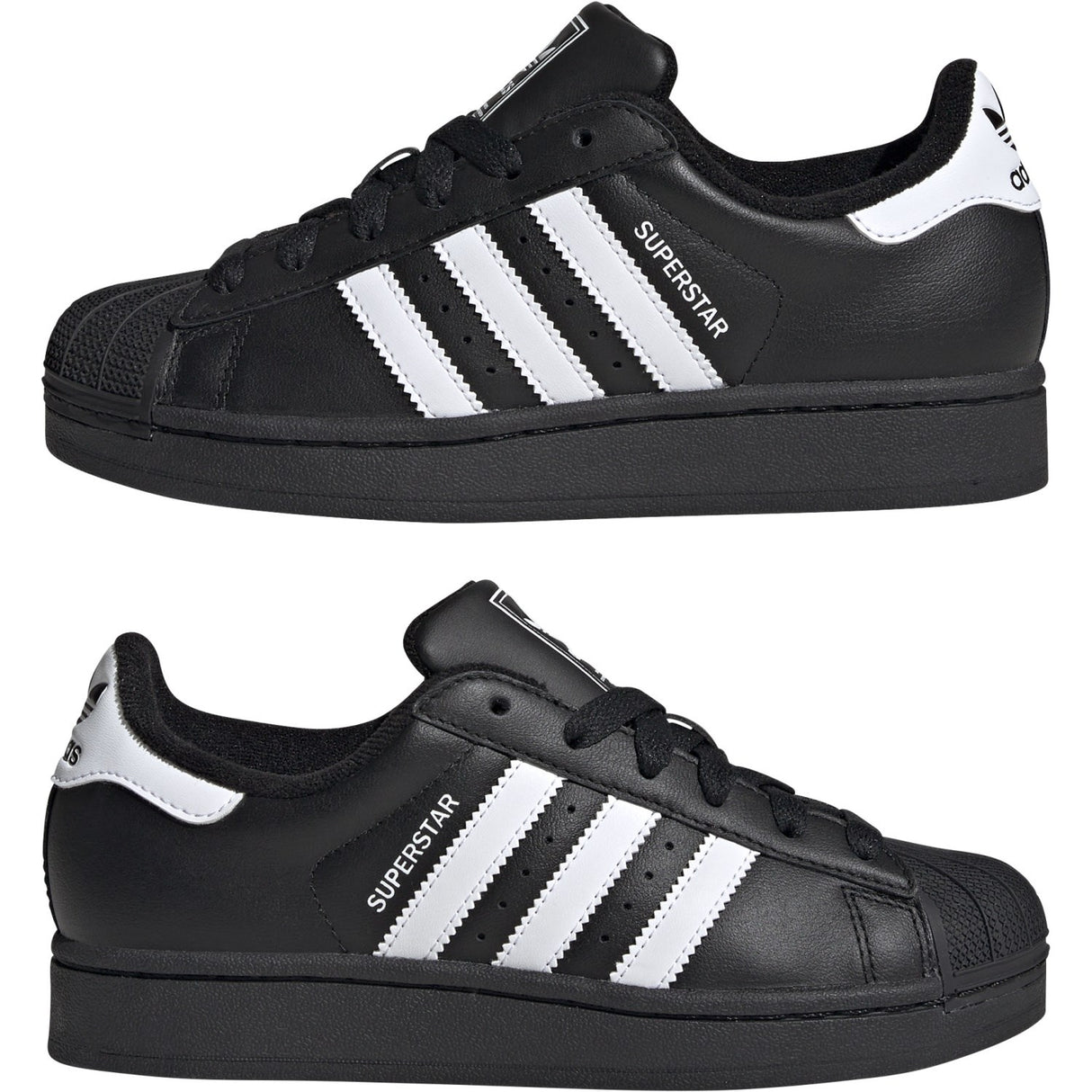 adidas Originals Core Black/Ftwr White/Core Black Superstar Ii J Sneakers