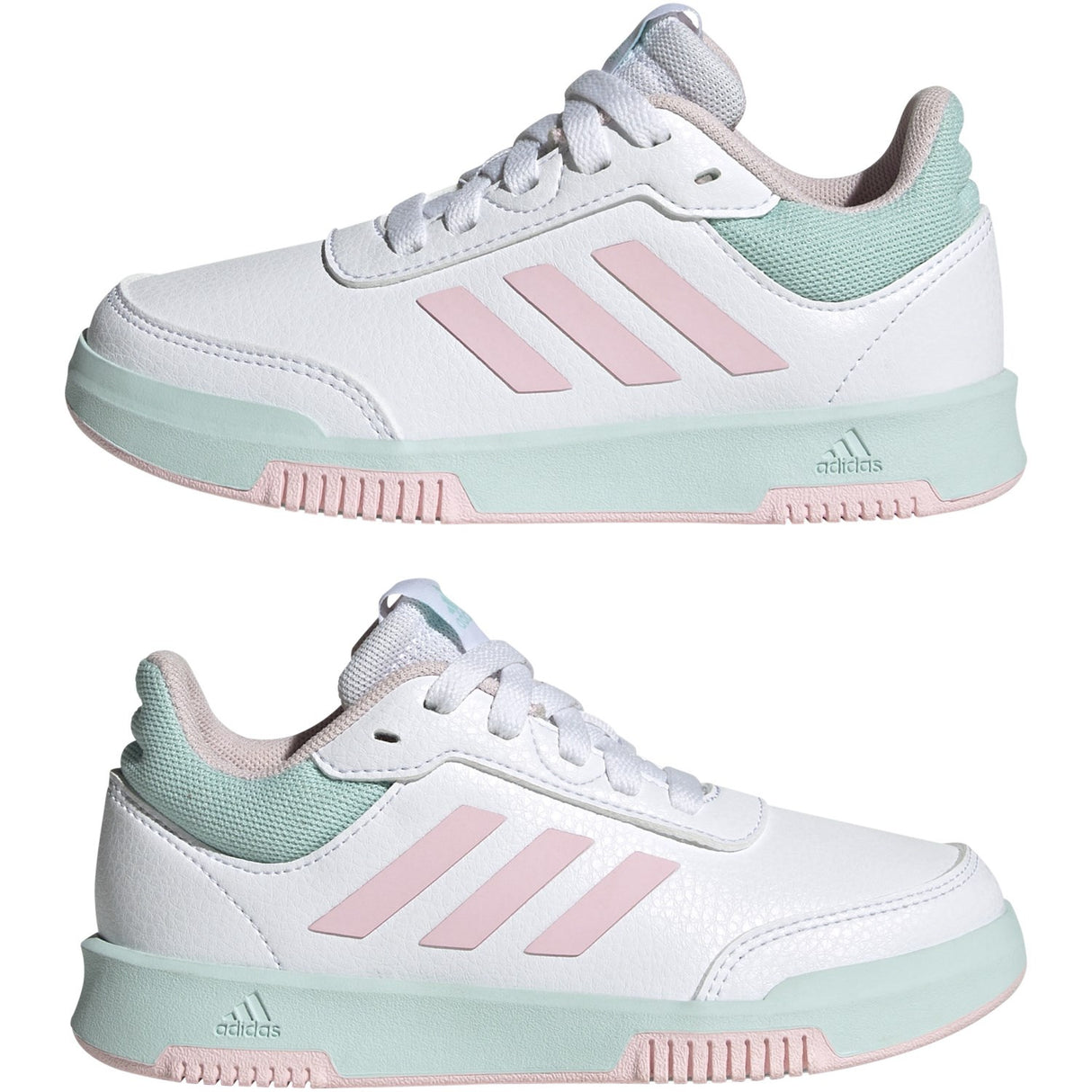 adidas Originals Ftwr White/Clear Pink/Semi Flash Aqua Tensaur Sport 2.0 K Sneakers