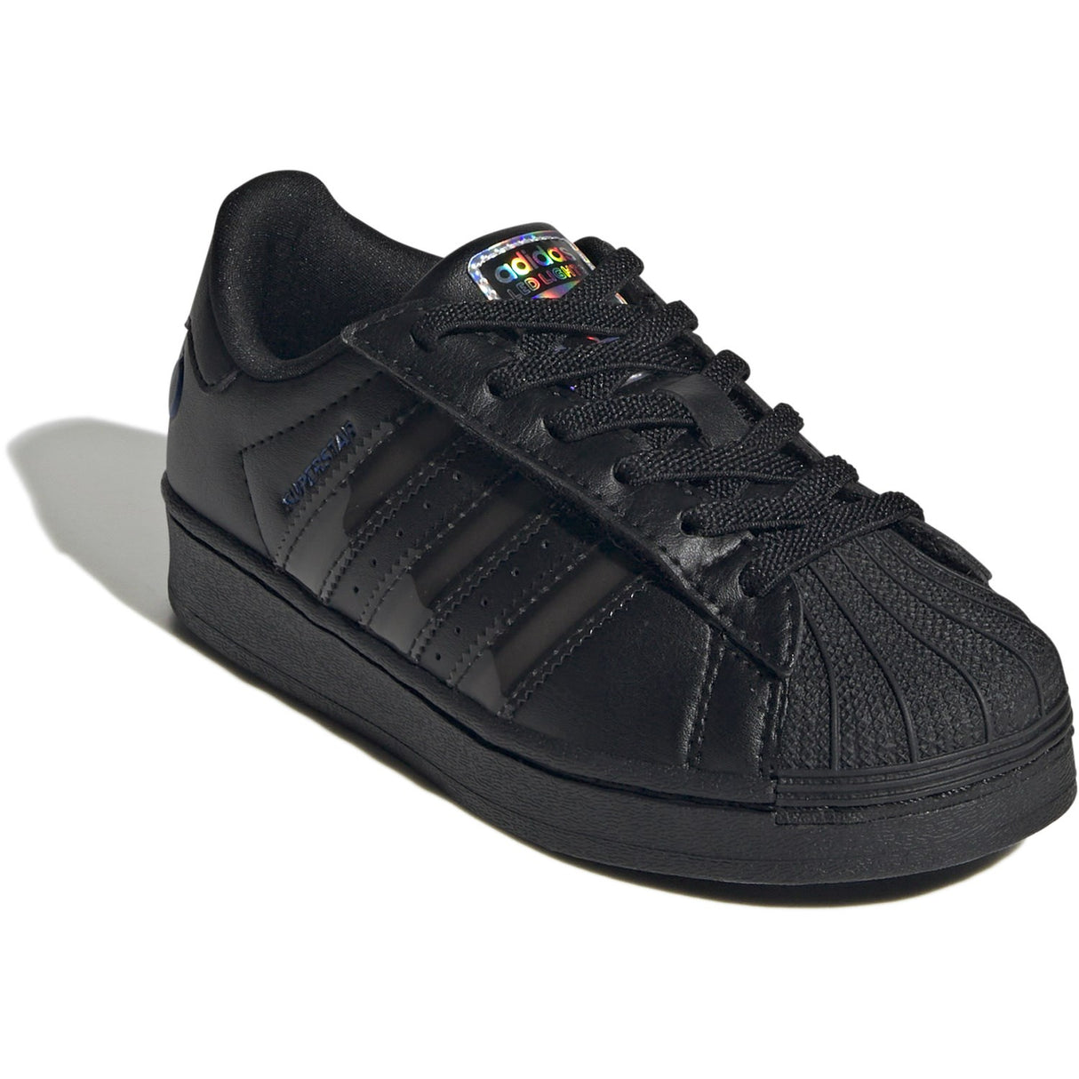 adidas Originals Core Black/Core Black/Preloved Violet Superstar Led Lights Cf El C Sneakers