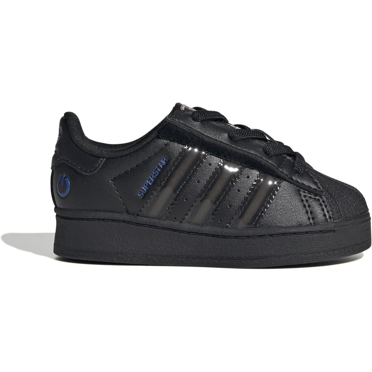 adidas Originals Core Black/Core Black/Preloved Violet Superstar Led Lights Cf El I Sneakers