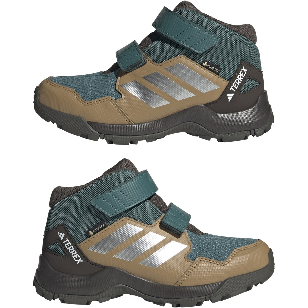 adidas Originals Preloved Teal/Matte Silver/Cardboard Terrex Skychaser Mid Gtx Cf K Sko