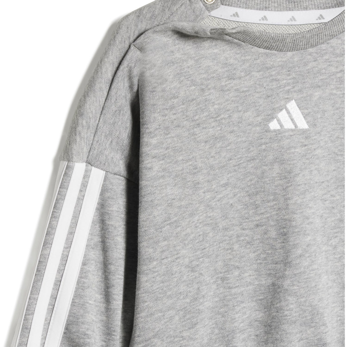 adidas Originals Medium Grey Heather/White I 3S Ft Jog 240 Sweat Sett