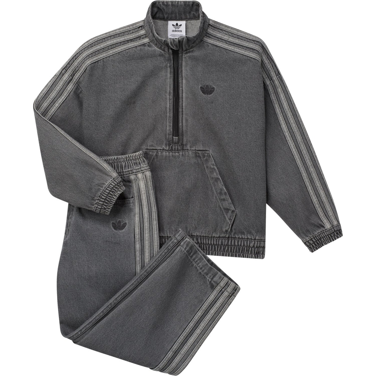 adidas Originals Light Denim Denim Crew Sett