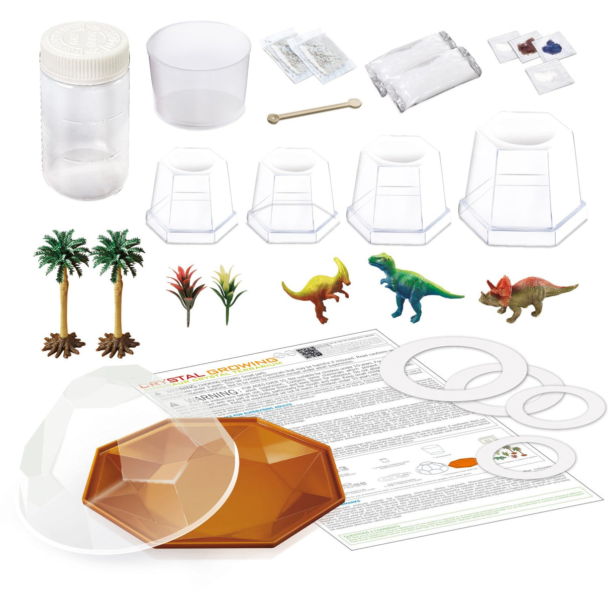 4M Crystal Growing / Dinosaur Crystal Terrarium (EU)