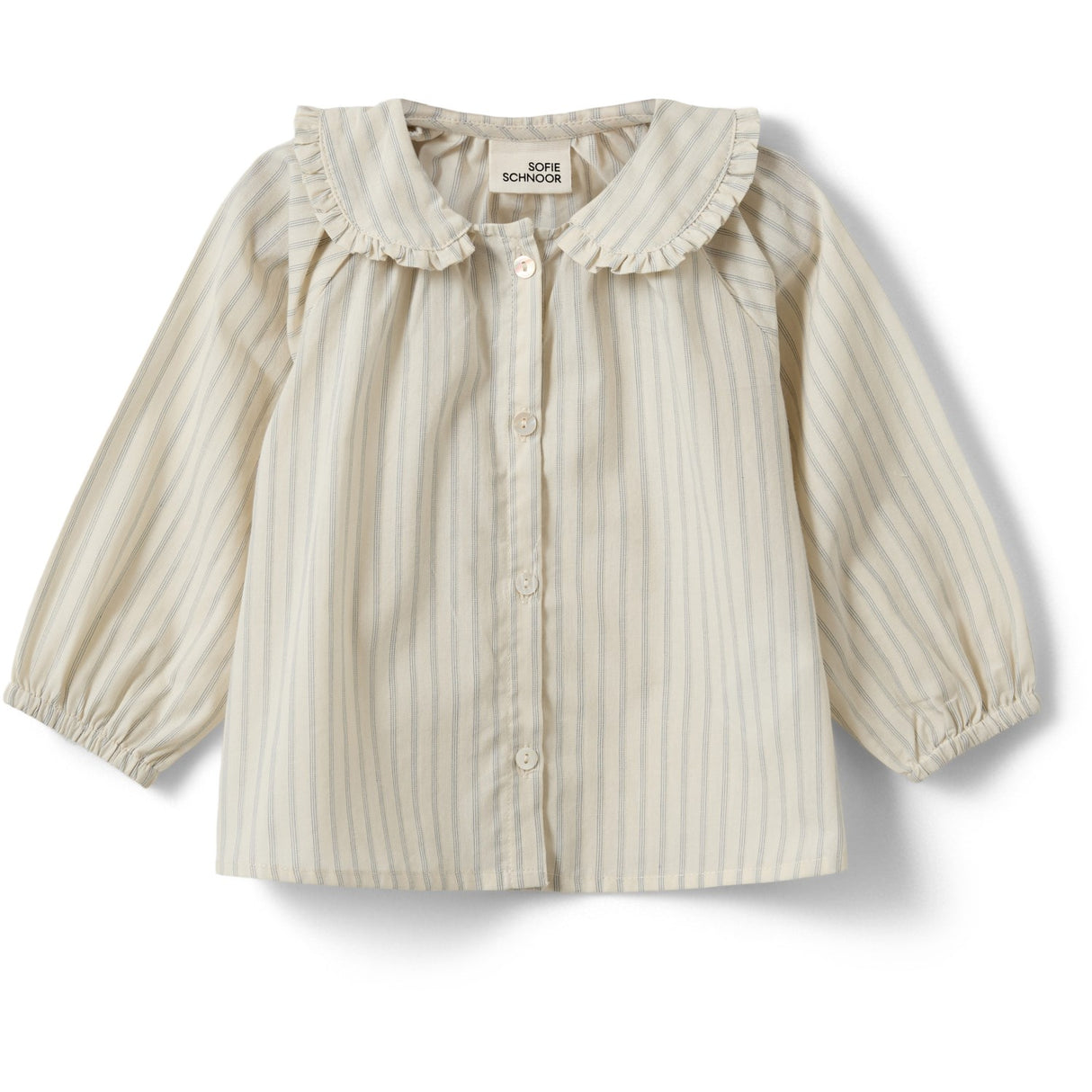 Sofie Schnoor Blue Striped Ingasb Bluse
