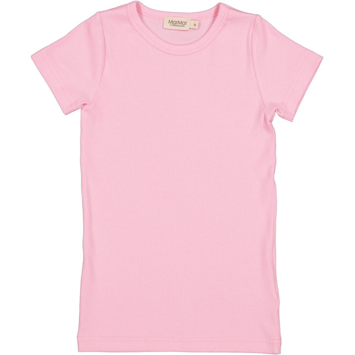 MarMar Modal Fine Rib Pink Blossom Tago T-shirt