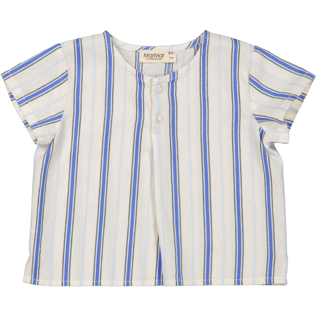 MarMar Cotton Stripes Chambray Stripe Tero T-shirt
