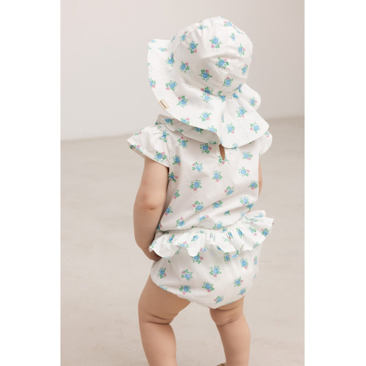MarMar Poplin Summer Bouquet Pusle Frill Bloomers
