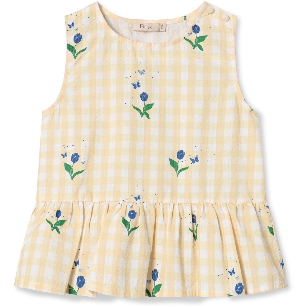 Fliink Sunlight Flower Aop Agnes Flower Topp