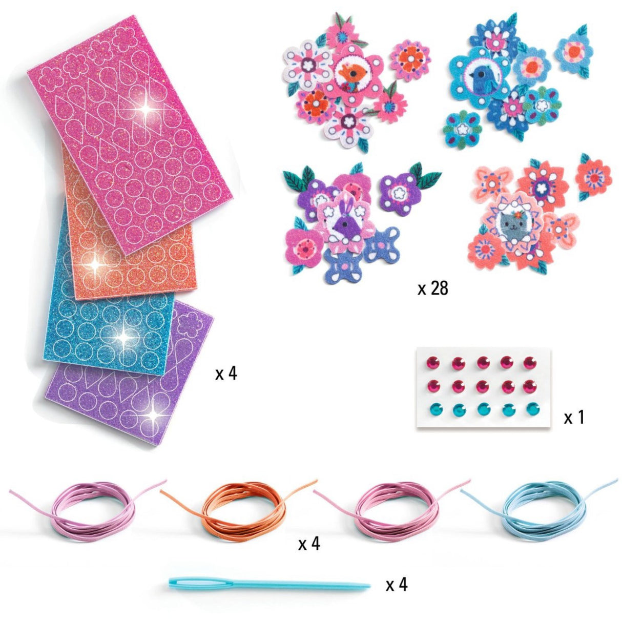 Djeco DIY - Armbånd, Bedste Venner