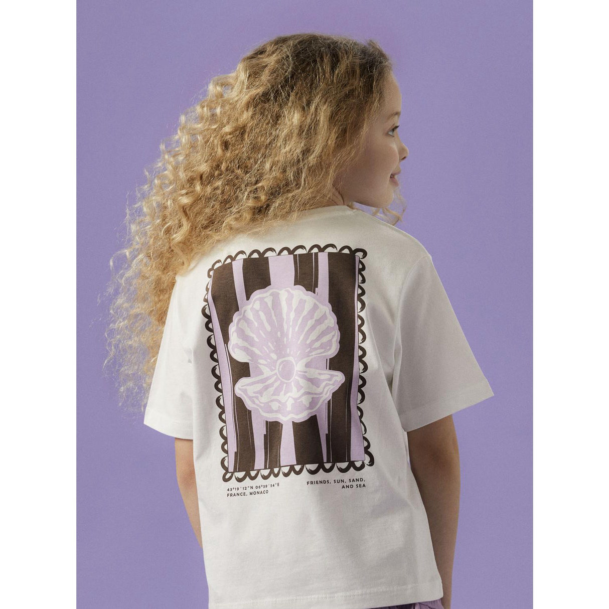 Name It Cloud Dancer Nkfhellia Ss Nreg Topp