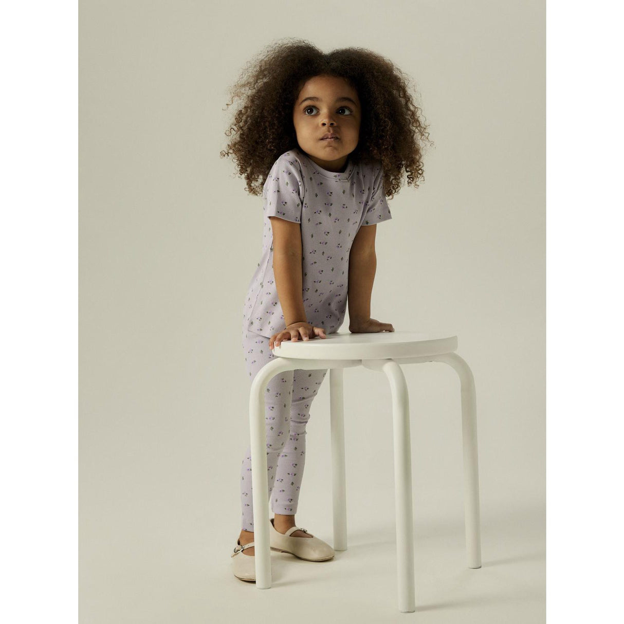 Name It Misty Lilac Nmfhofie Slim Leggings