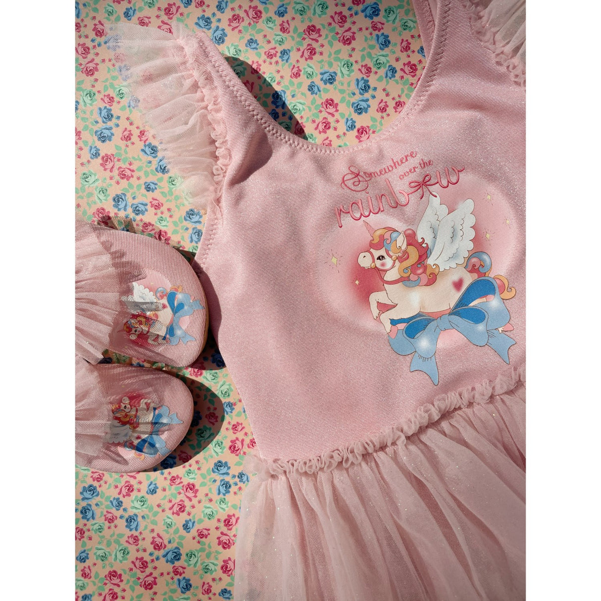 Konges Sløjd Powder Pink Amandine Badedrakt