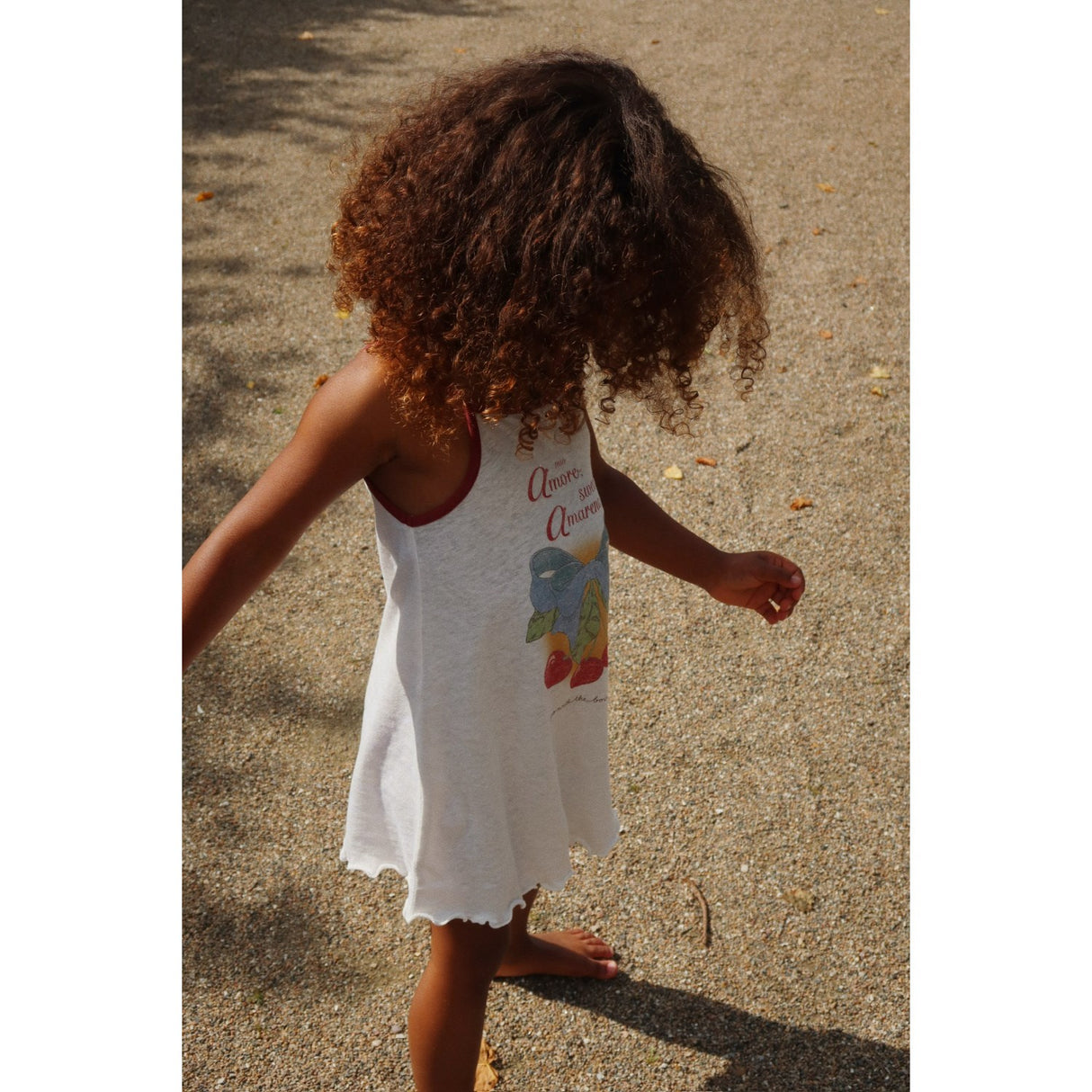 Konges Sløjd Off White/Amarena Era Stropp Kjole Ocs