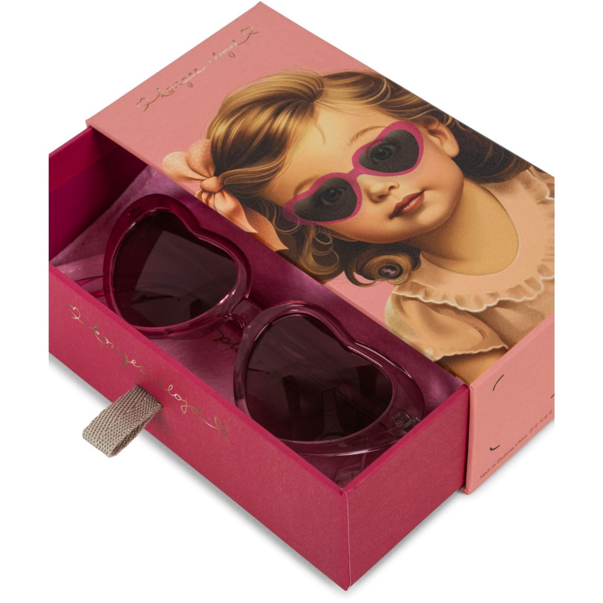Konges Sløjd Pink Multi Solbriller Baby Heart