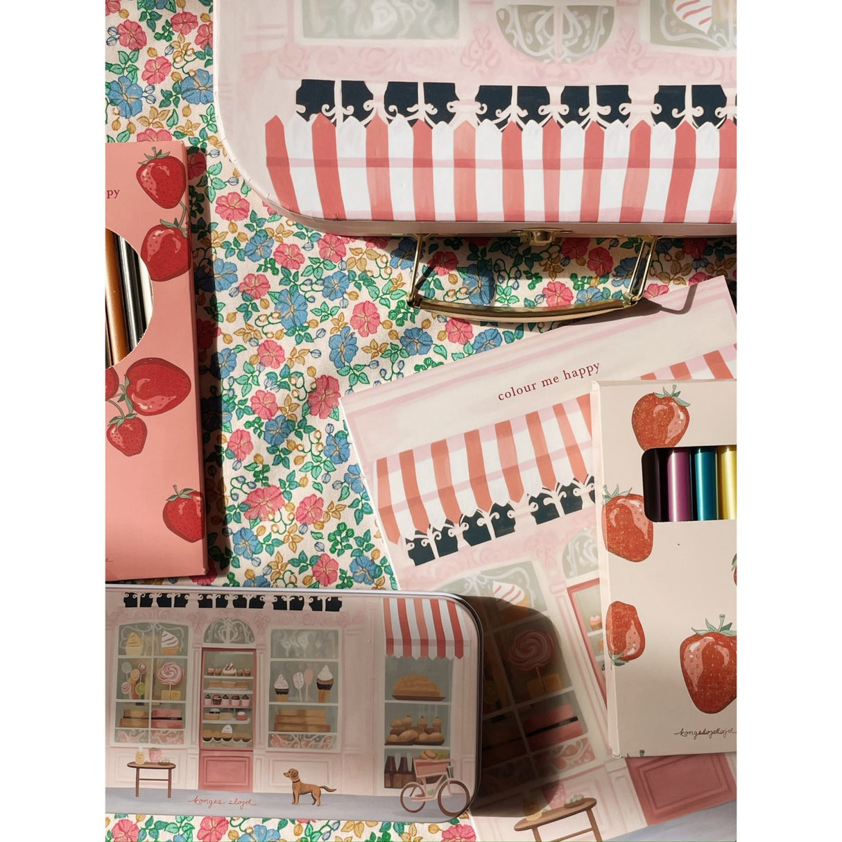 Konges Sløjd Pink Little Artist Sett