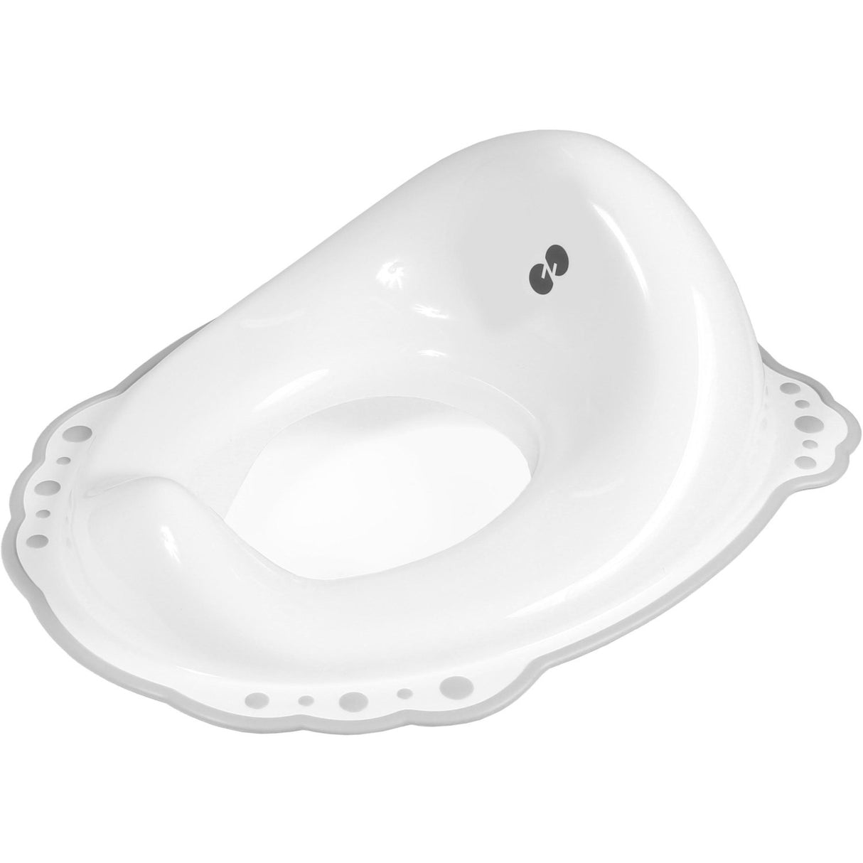 Nordbaby White/Grey Toilet Trainer Sete Med Anti Slip Mat