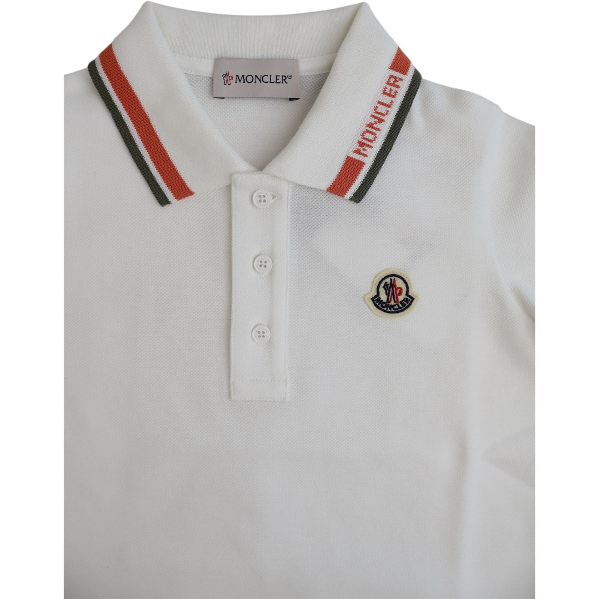 Moncler Natural Ss Polo T-Skjorte