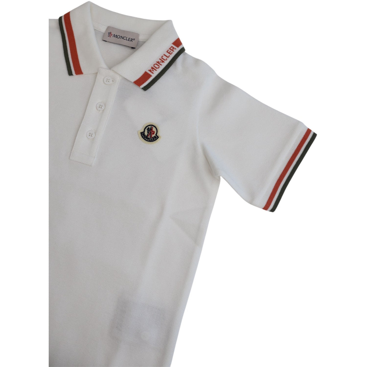 Moncler Natural Ss Polo T-Skjorte