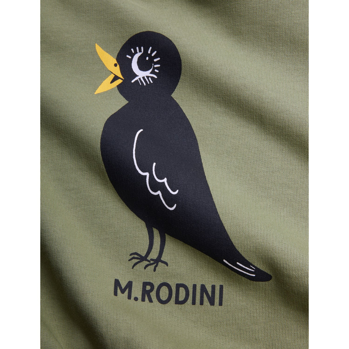 Mini Rodini Green Blackbird Sp Collegegenser