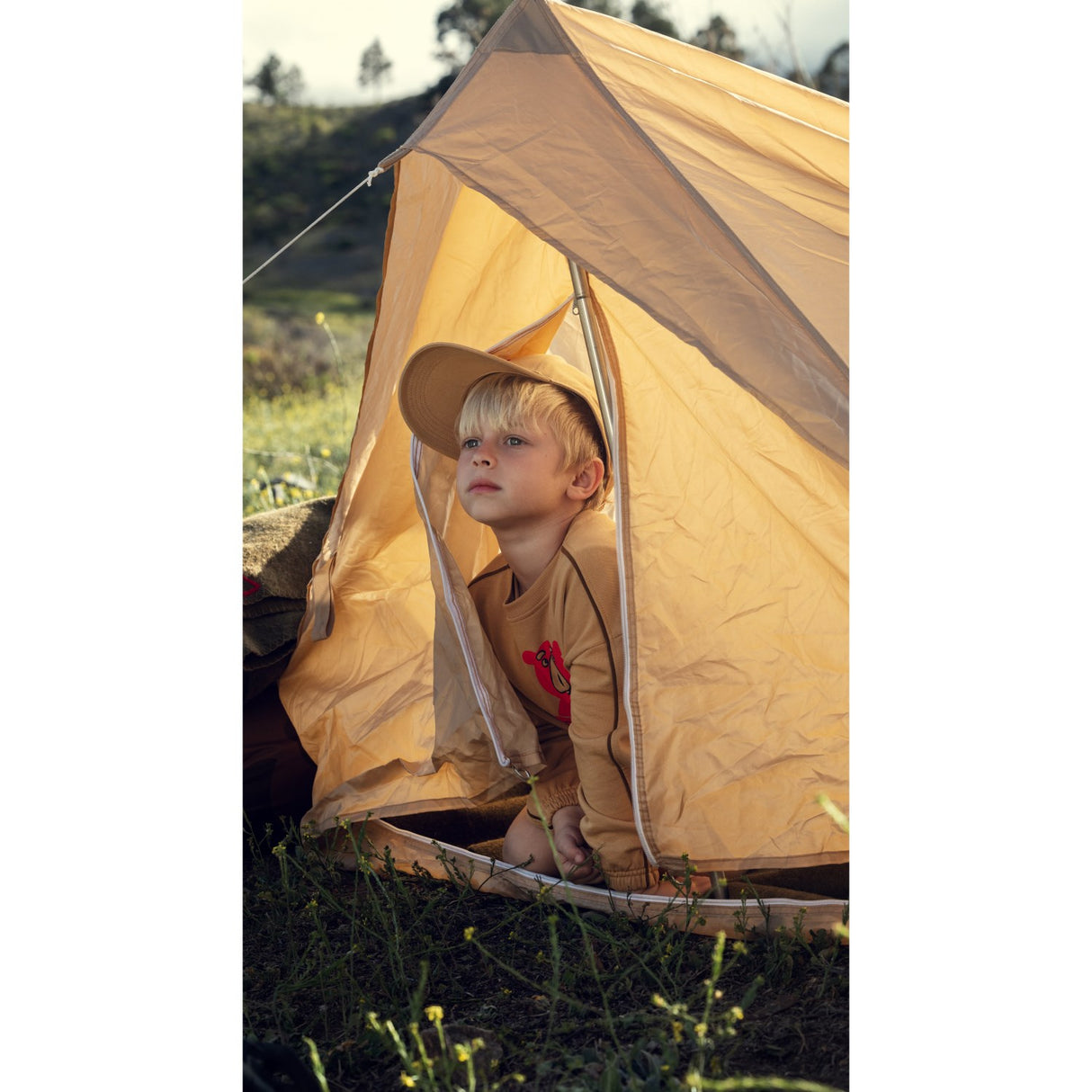 Mini Rodini Beige Camp Rodini Sp Collegegenser