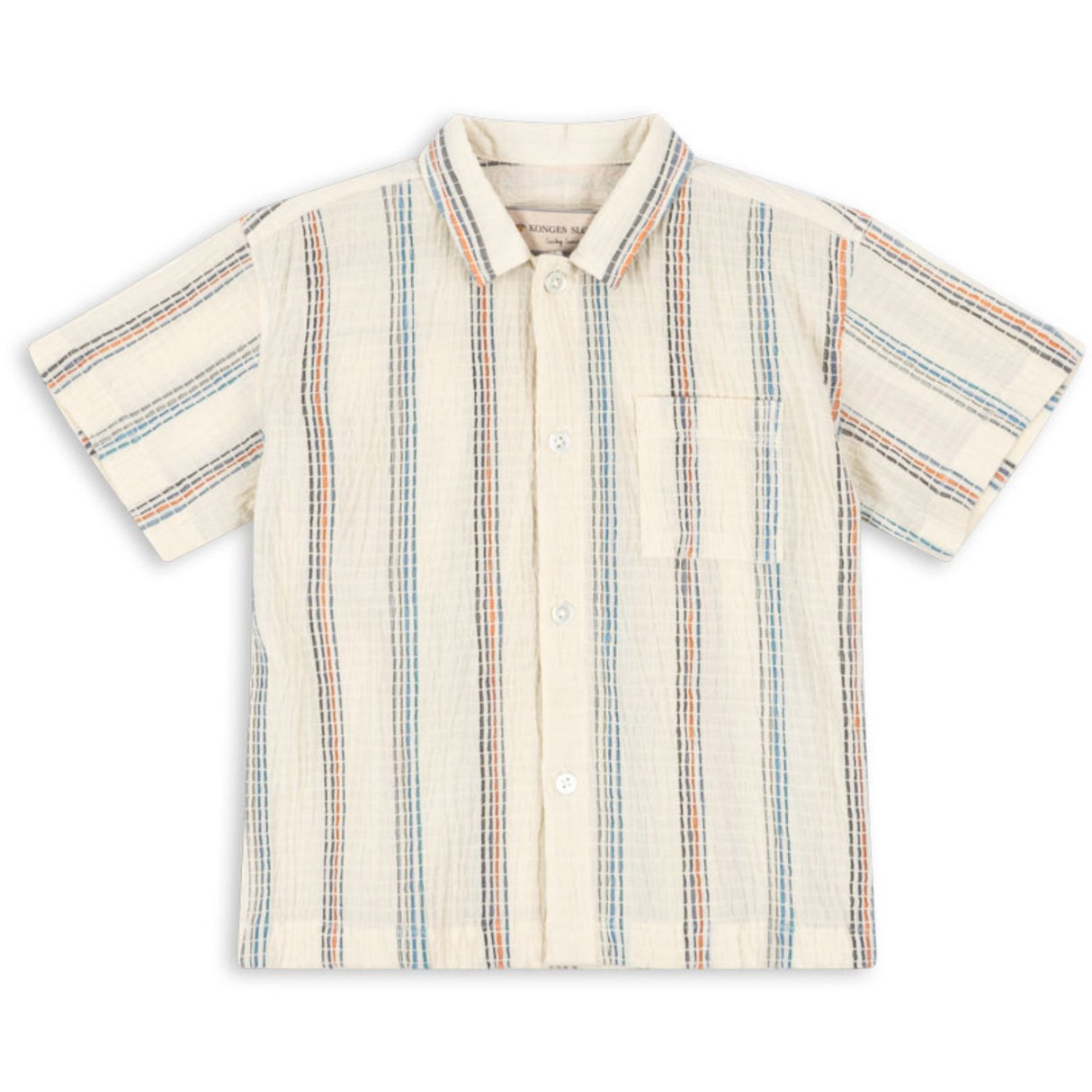 Konges Sløjd Antique White Vincent Ss Skjorte Gots