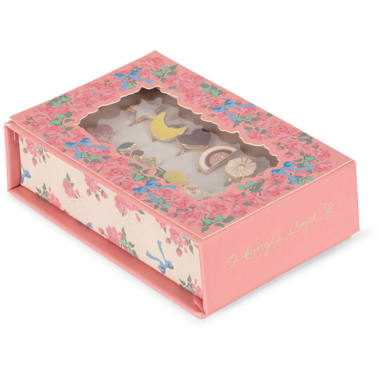 Konges Sløjd Multi Farge Ring Sett 12 Pcs