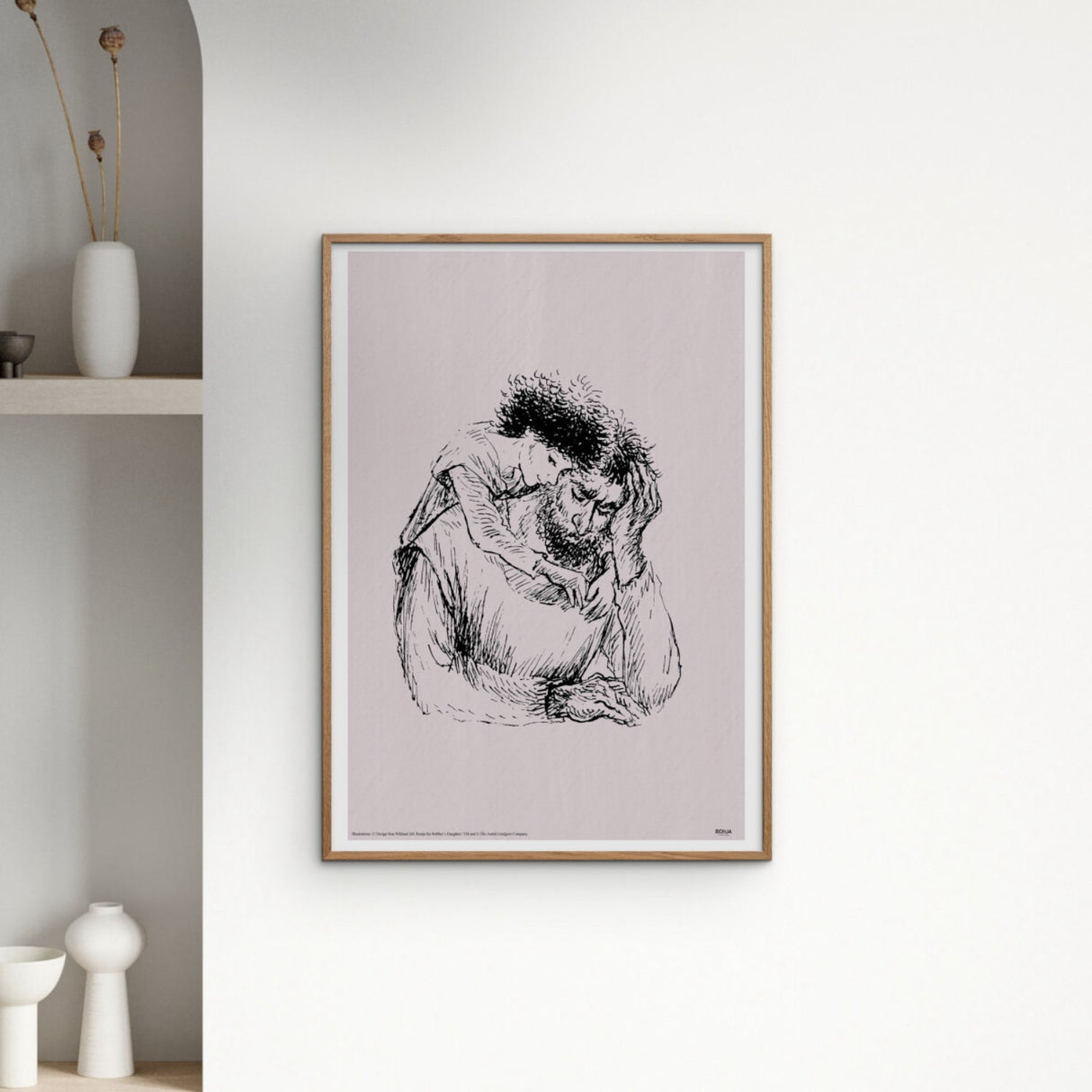 Poster & Frame Astrid Lindgren - Mom - Ronja The Robbers Daughter