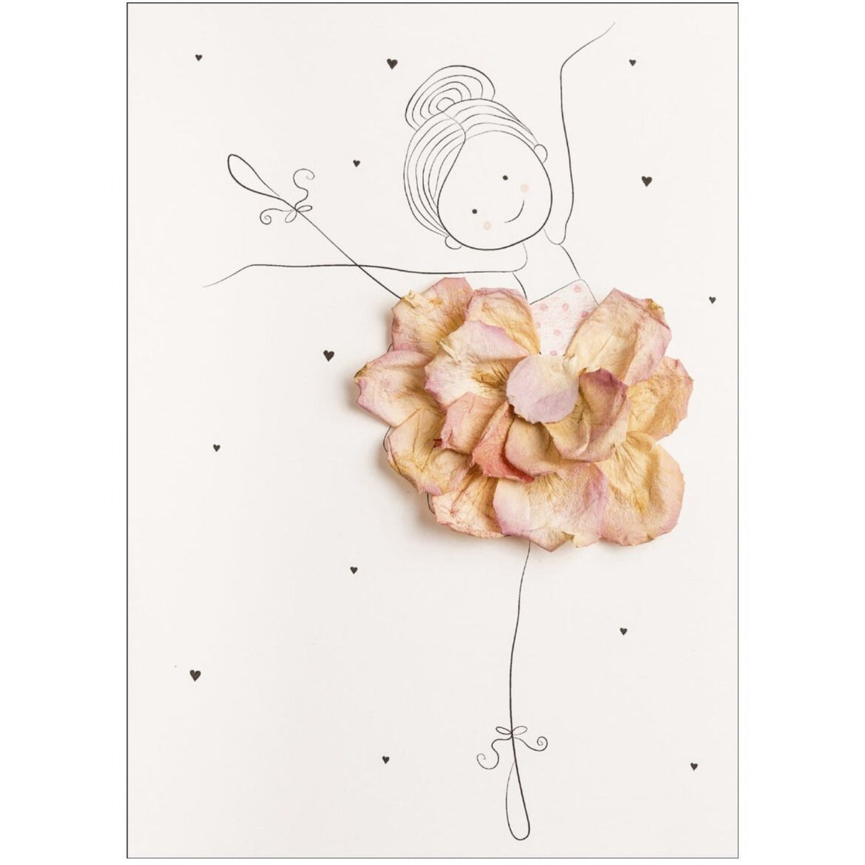 Poster & Frame Mette Handberg - Ballerinasko Emma