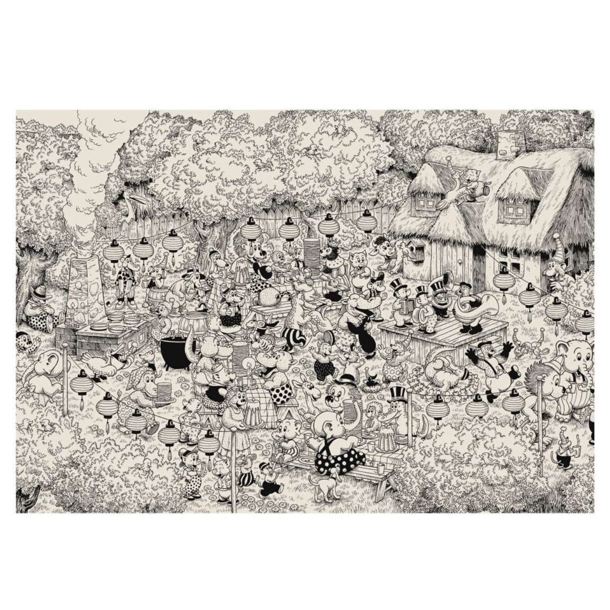 Poster & Frame Rasmus Klump - Havefest 2