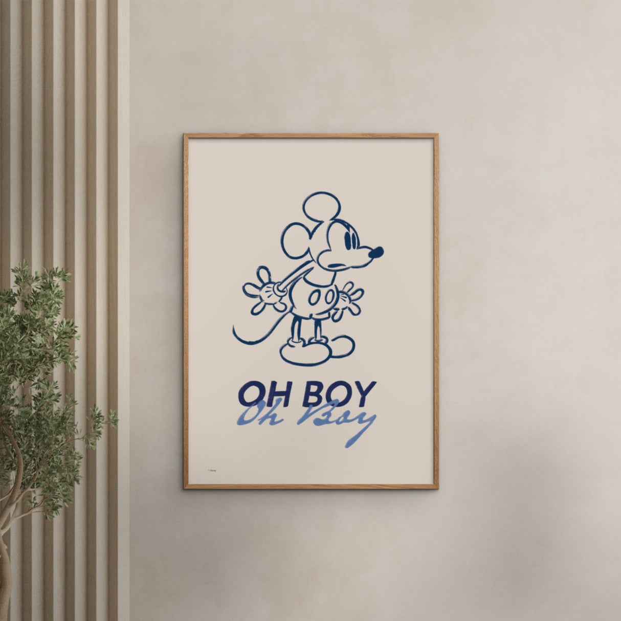 Poster & Frame Disney - Oh Boy, Oh Boy