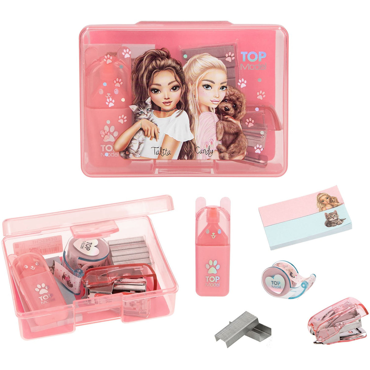 TOPModel Pink Mini Stationary Sett