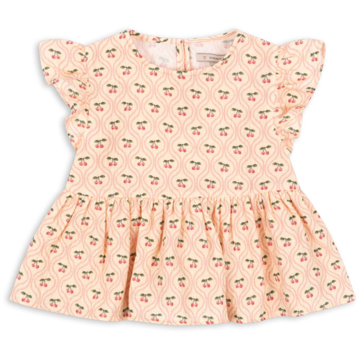 Konges Sløjd Cherry Pink Motif Coco Topp Gots