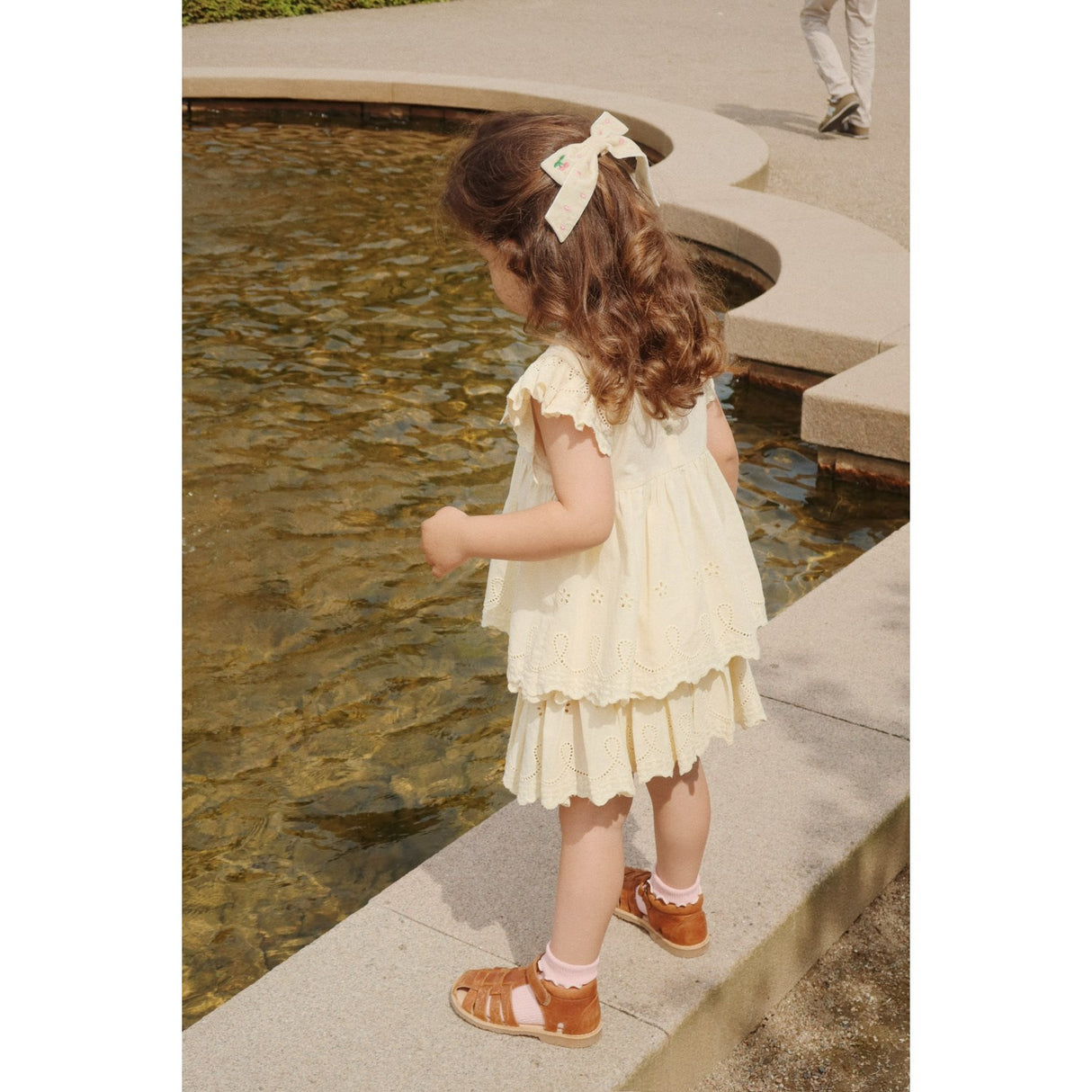 Konges Sløjd Cloud Cream Posey Smock Skjørt