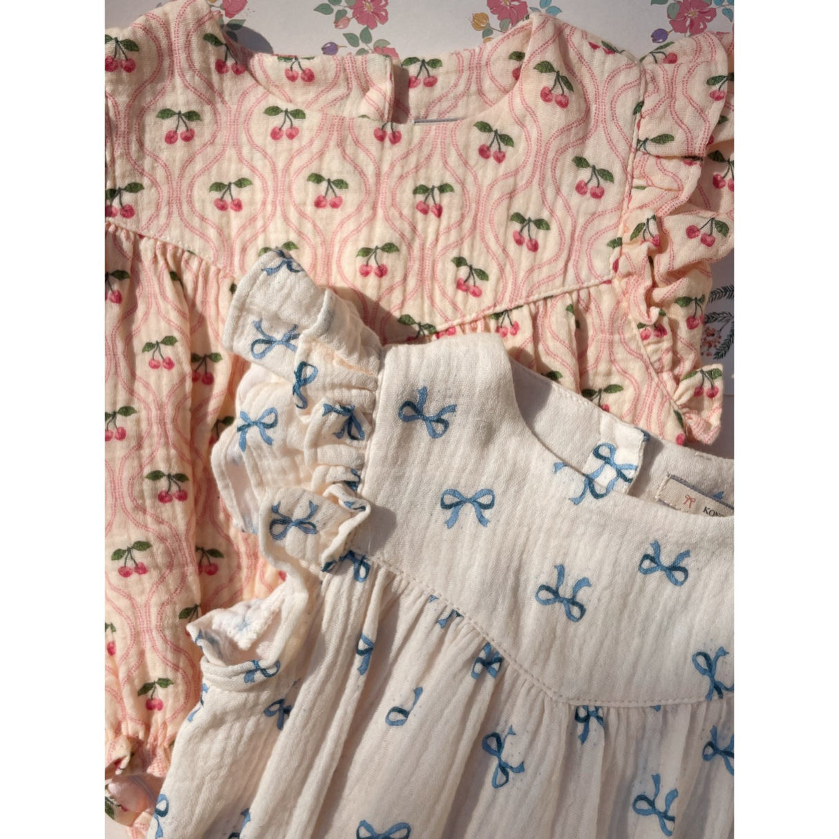 Konges Sløjd Bue Bleu Coco Romper Gots