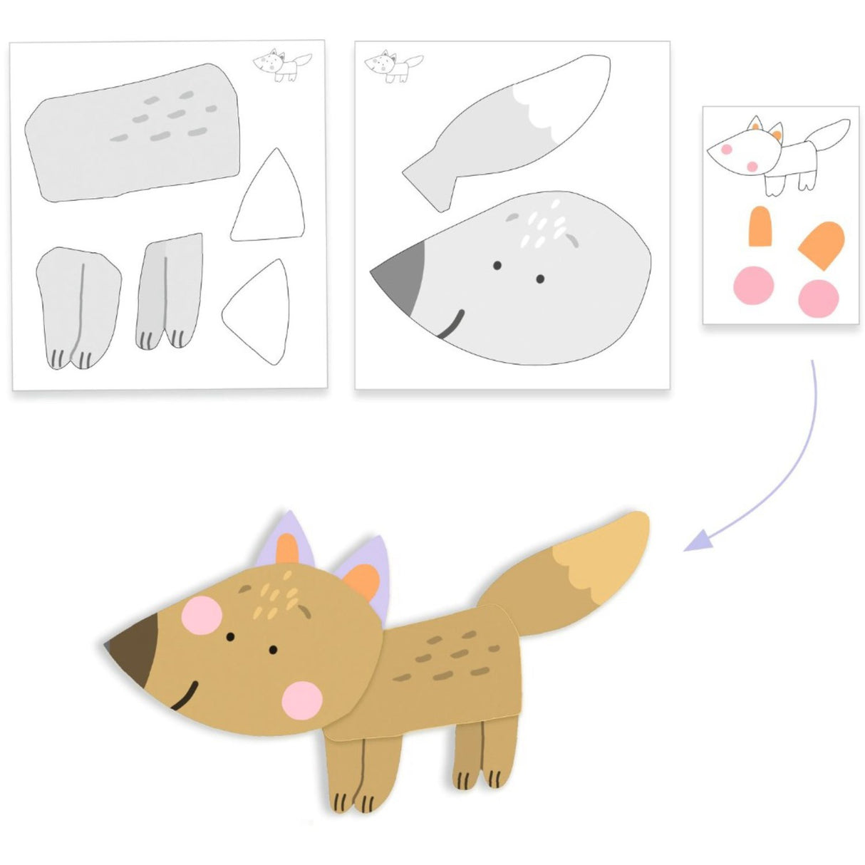 Djeco Fingermaling, Rotete moro