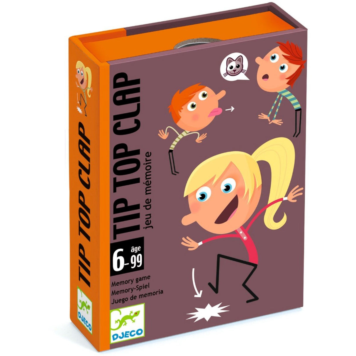 Djeco kortspill tips topp klapp