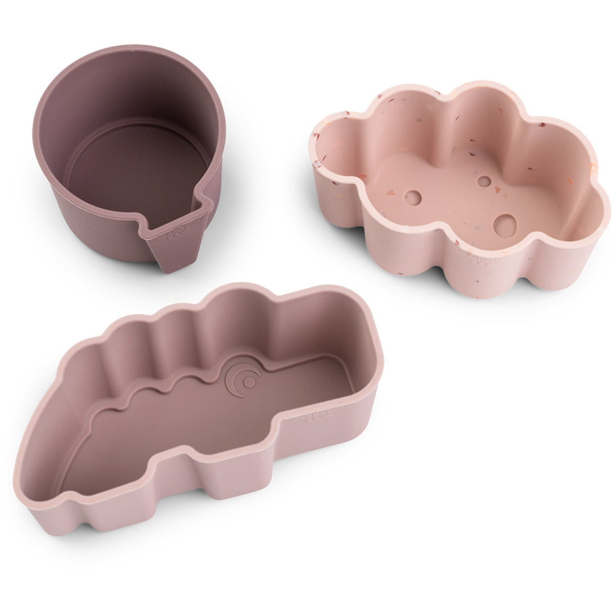 DonebyDeer Powder Silikoneforme 3-pak Happy Clouds