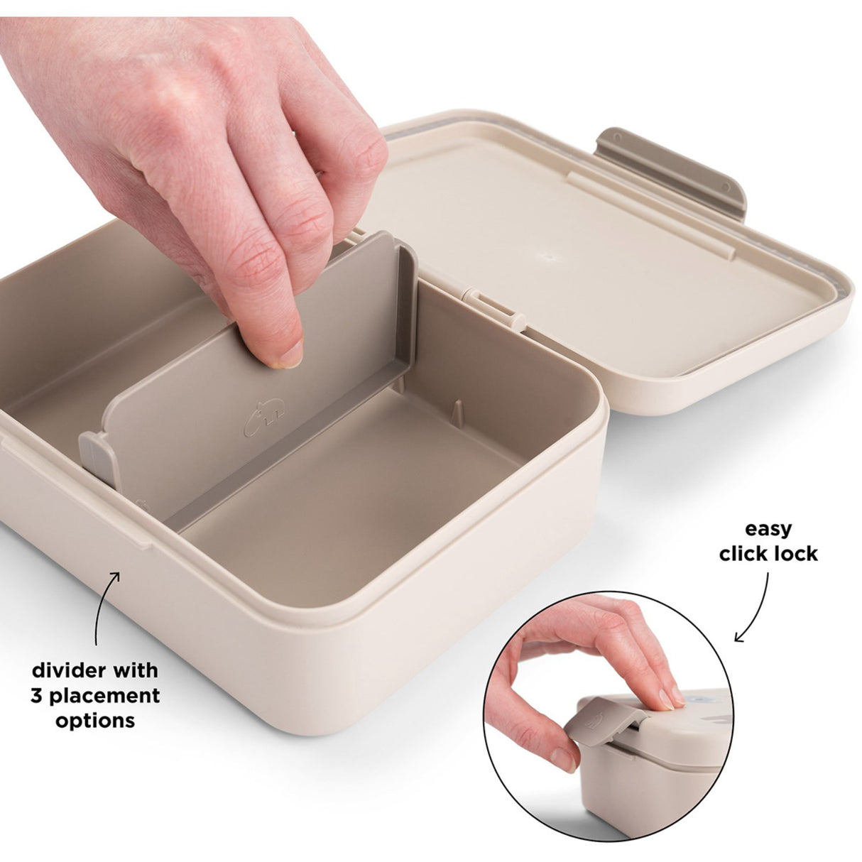 DonebyDeer Sand Matboks Med Opdeler Celebration