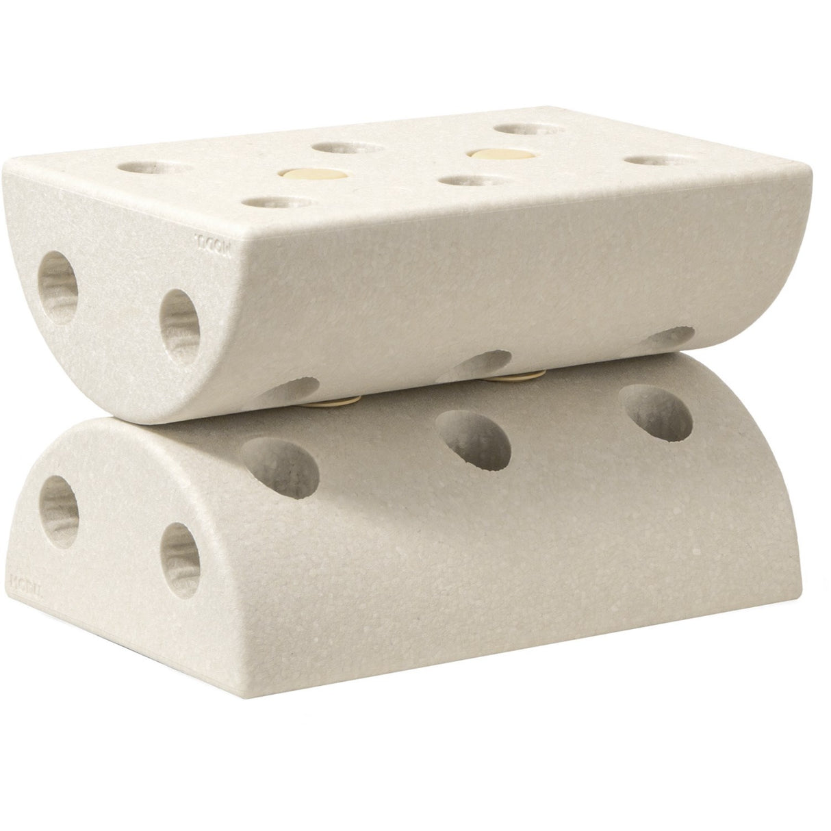 MODU Sand Grey / Honey Yellow Børneskammel