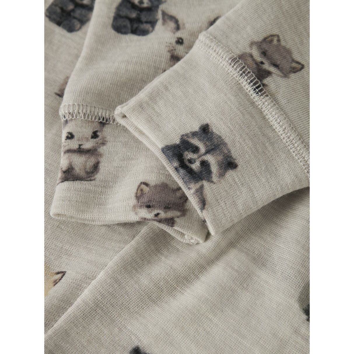 Name It Nacreous Cloud Forest Animals Nbmwang Ull Rib Long Johns Aop