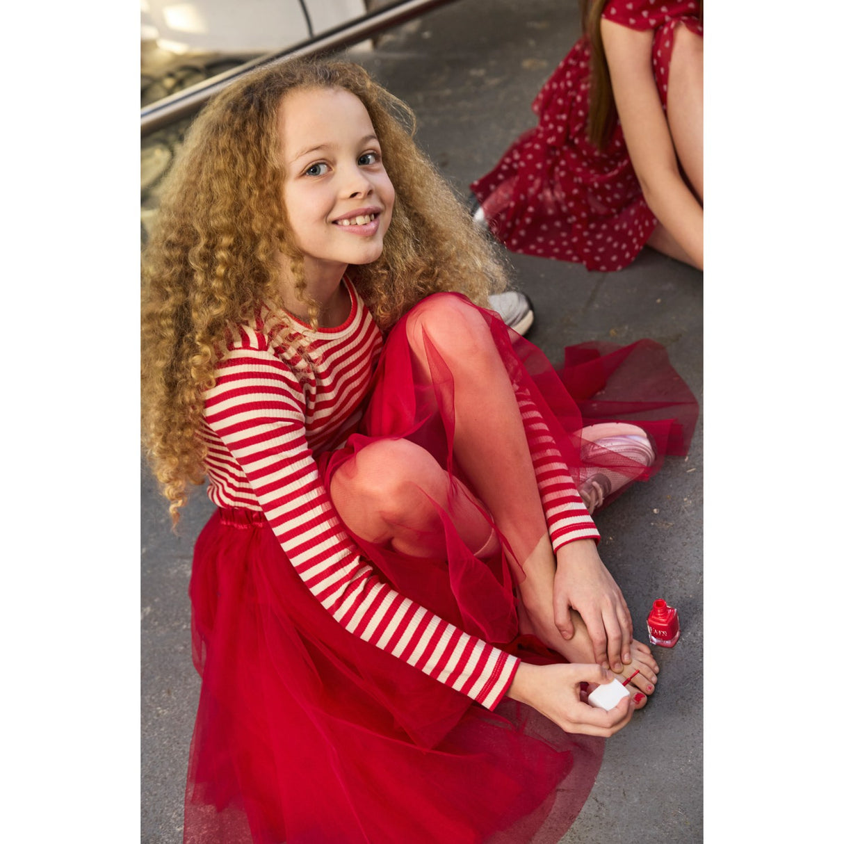 The New Ski Patrol Striped Moore L_S Rib Tee