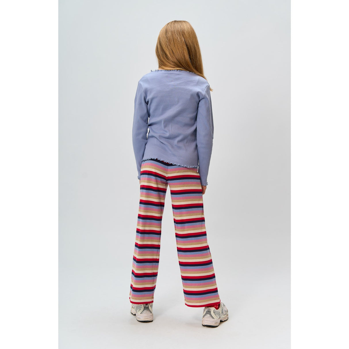 The New Multi Striped Rosie Wide Rib Bukser