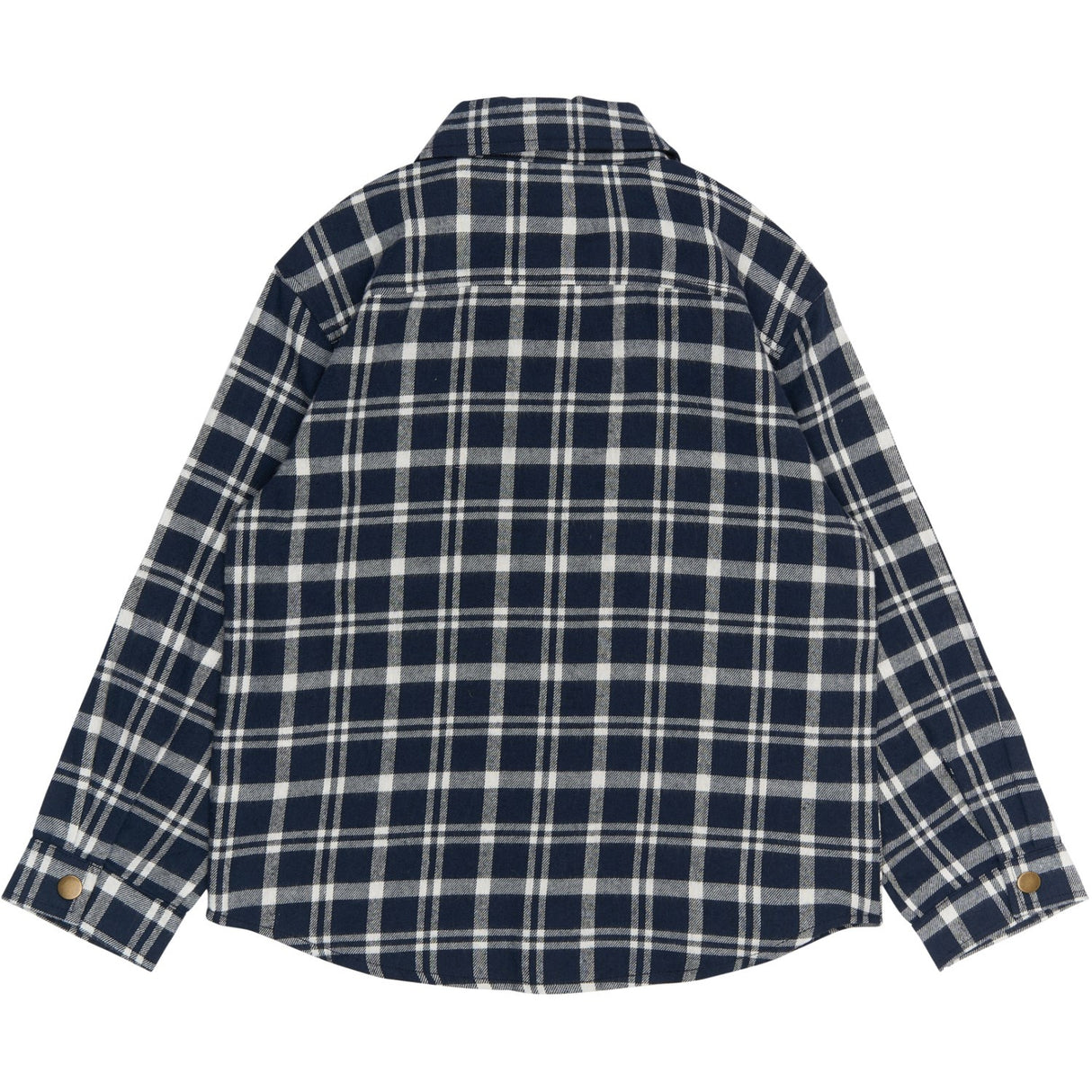 The New Navy Blazer Check Ronan Oversize L_S Flannel Skjorte