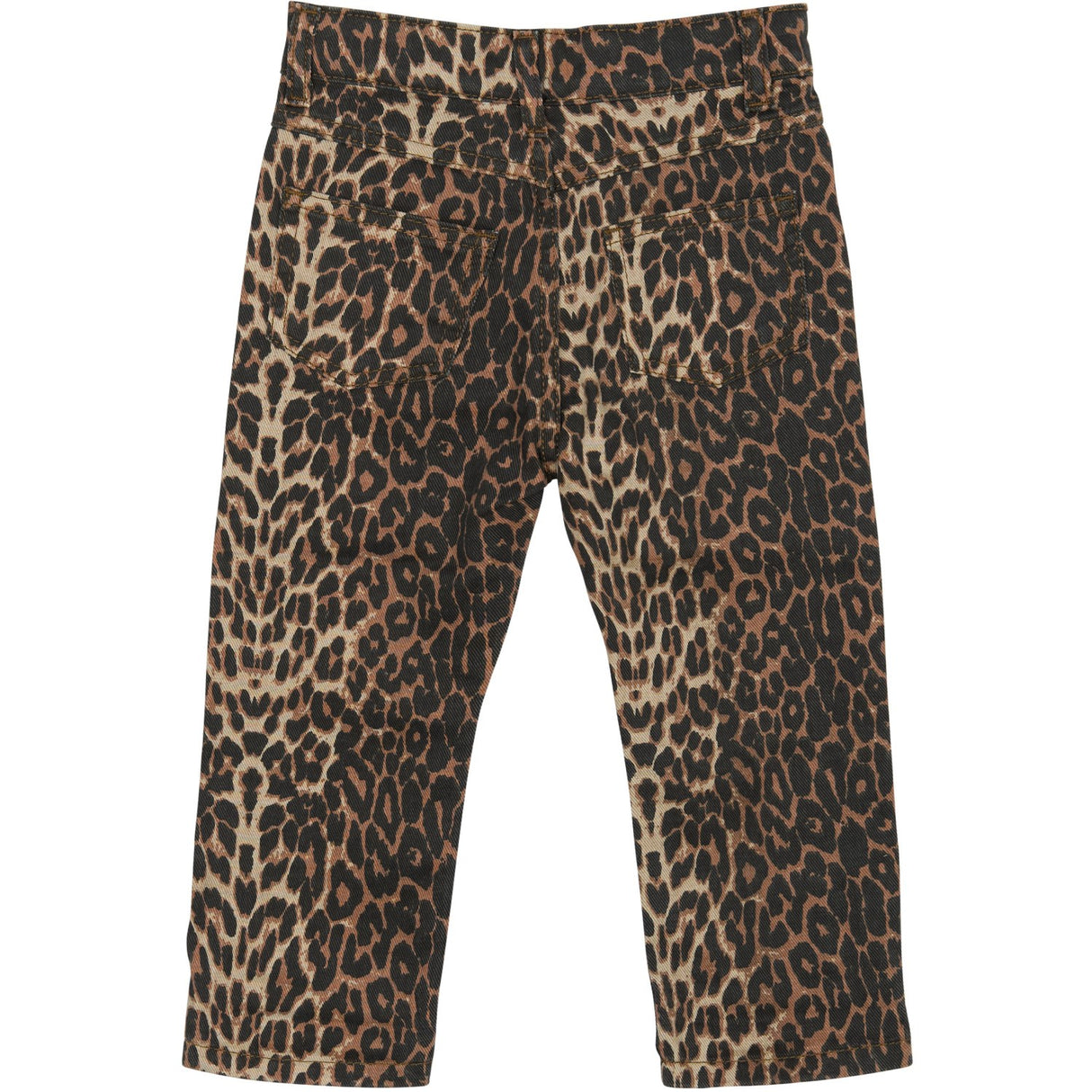 THE NEW Siblings Feather Gray AOP Paloma Straight Jeans