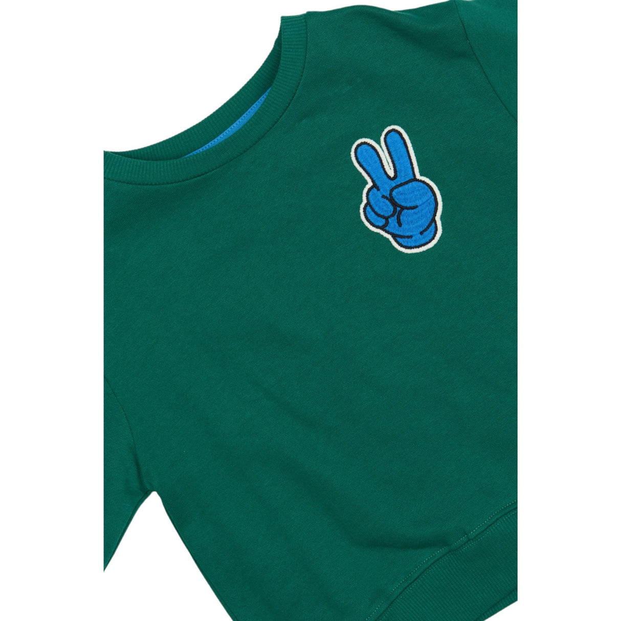 THE NEW Siblings Alpine Green Phineas Oversize Collegegenser